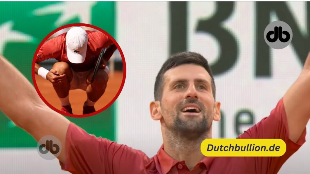 Novak Djokovic zieht sich mit einer Knieverletzung von den French Open zurück und verliert die Nummer 1 im Ranking