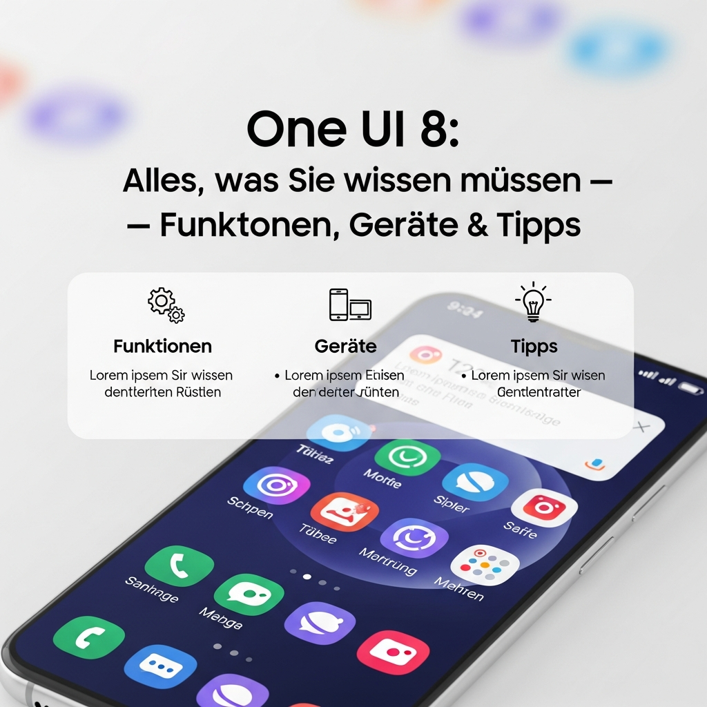 One UI 8: Alles, was Sie wissen müssen – Funktionen, Geräte & Tipps 1 One UI 8