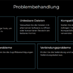Problembehandlung