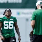 Quincy Williams von den Jets unter Beschuss wegen eines umstrittenen Treffers gegen Jalen Hurts von den Eagles