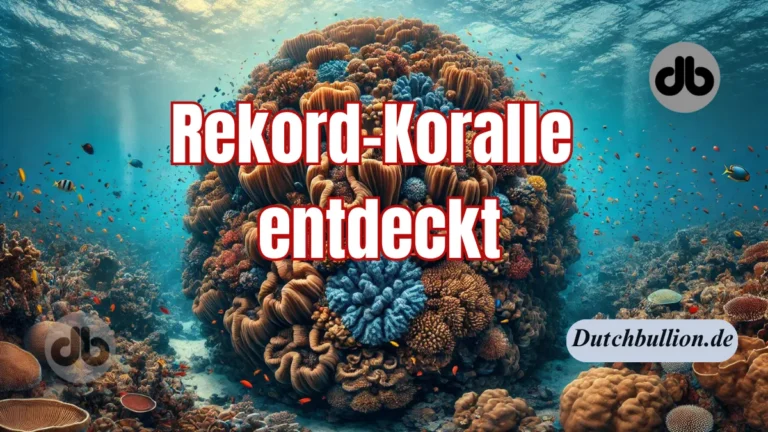 Rekord-Koralle entdeckt: „300 Jahre alt und