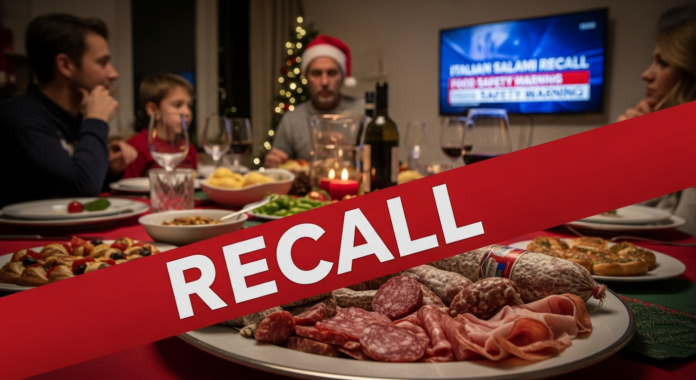 Rückruf italienischer Salami