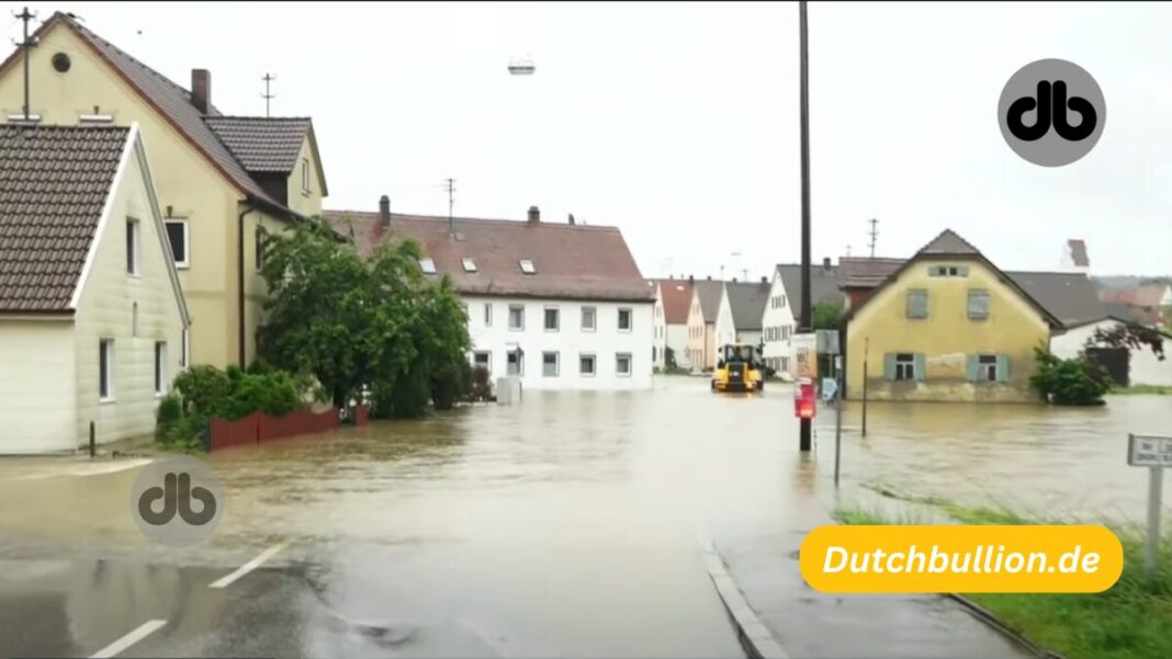 Schweres Unwetter in Süddeutschland