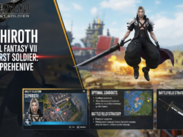 Sephiroth spielen in Final Fantasy VII The First Soldier