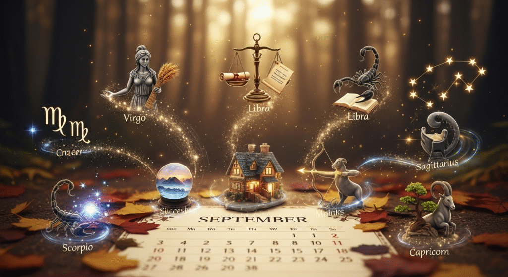 September Magie Wie 5 Sternzeichen ihre Träume in greifbare Realität verwandeln