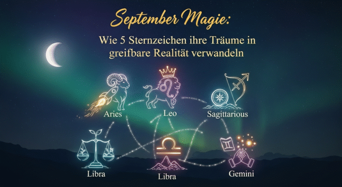 September Magie Wie 5 Sternzeichen ihre Träume in greifbare Realität verwandeln