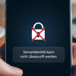 Serveridentität kann nicht überprüft werden