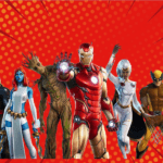 She-Hulk, Thor, Mystique, Groot, Iron Man, Storm, Wolverine, and Doctor Doom (Chapter 2, Season 4 battle pass)