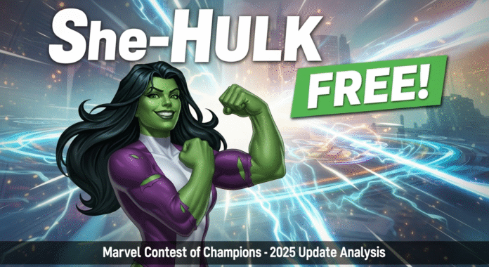 She-Hulk kostenlos im Marvel Contest of Champions