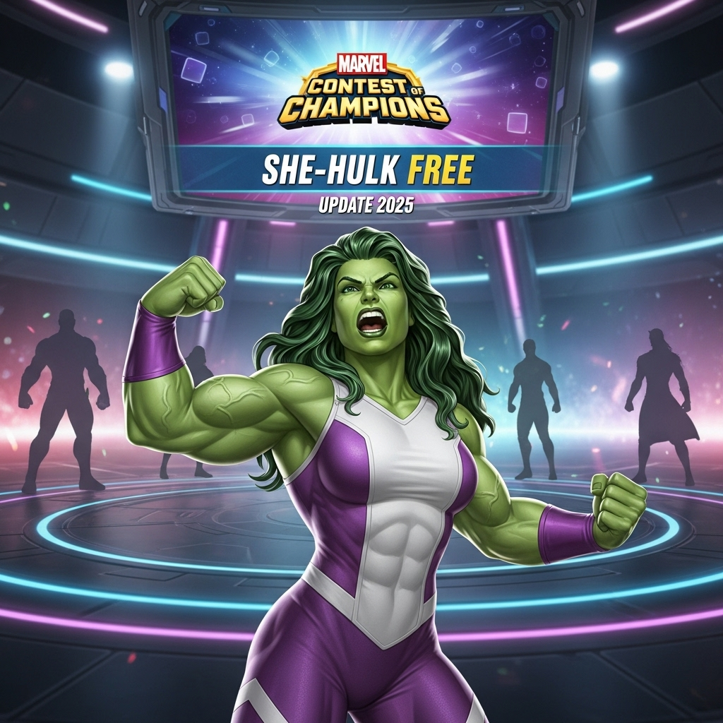 She-Hulk kostenlos im Marvel Contest of Champions – Ein kritischer Blick auf das aktuelle Update 2025 1 She-Hulk kostenlos