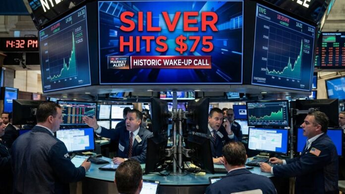 Silberpreis bei 75 Dollar Ein historischer Weckruf für die Finanzmärkte