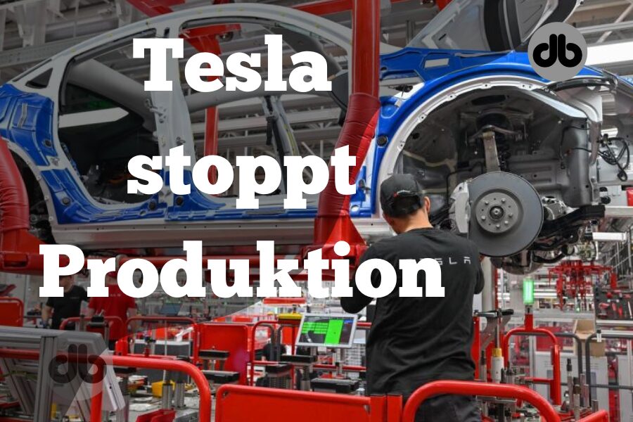 Tesla stoppt Produktion