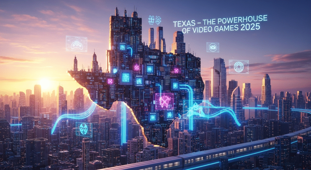Texas – Das Kraftwerk der Videospiele 2025 1 Texas – Das Kraftwerk der Videospiele