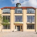 The main building of Bauhaus-Universität in Weimar