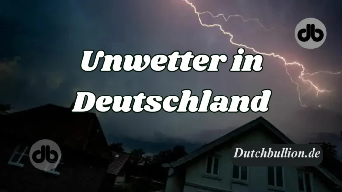 Unwetter in Deutschland