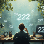 Warum sehe ich ständig die Zahl 222