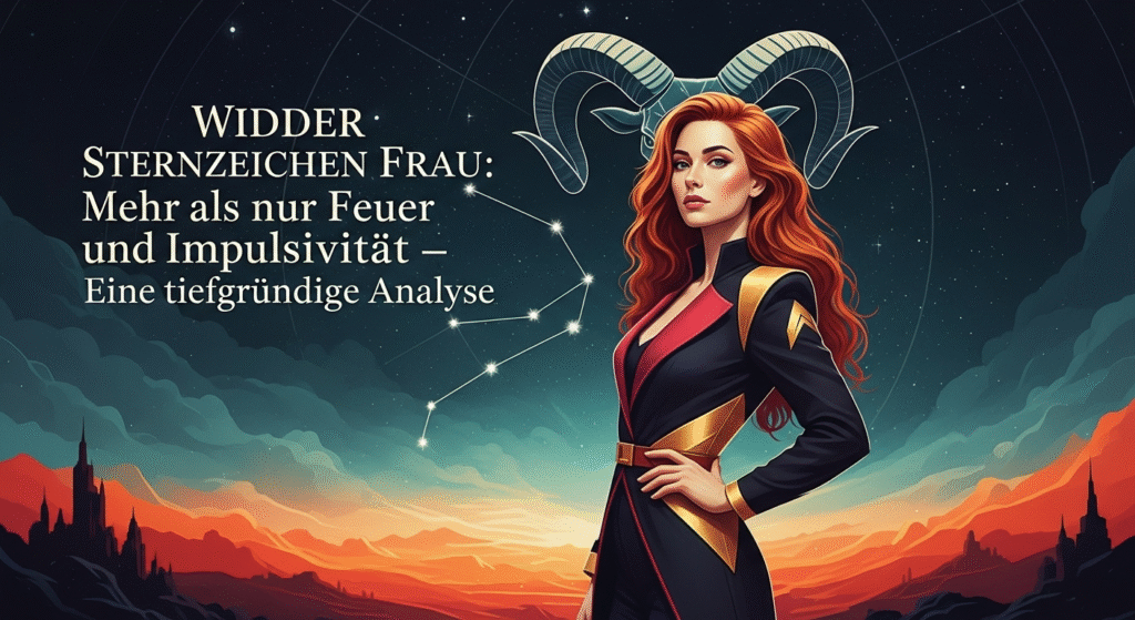 Widder Sternzeichen Frau