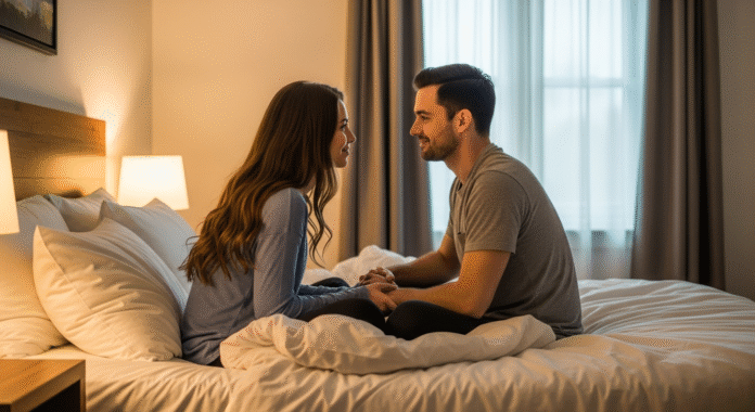 Wie man im Bett länger durchhält