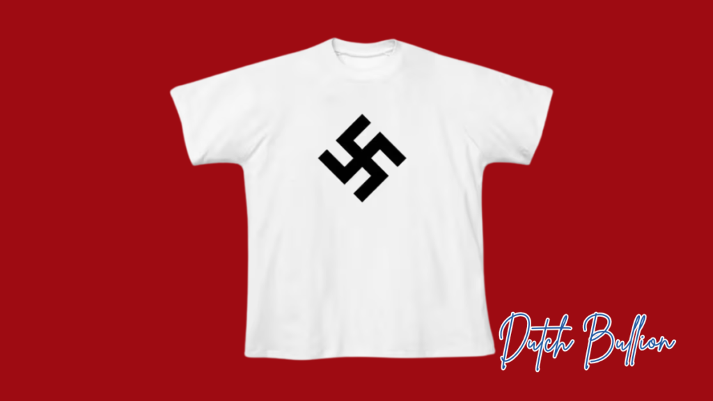 Yeezy T-Shirts mit Hakenkreuz