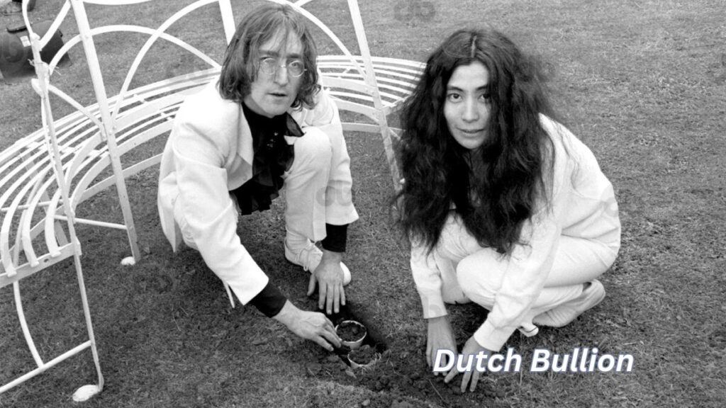 Yoko Ono mit Ehemann