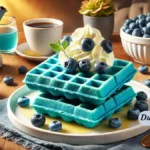 blaue Waffeln