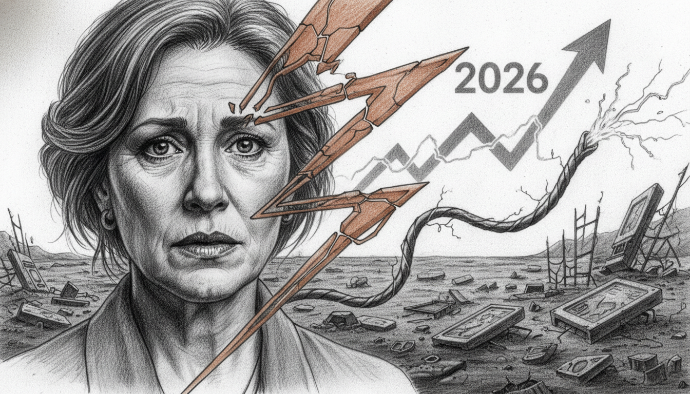 copper-price-shock-2026-consumer-impact.webp Besorgte Frau vor Kupfer-Blitzen und einem steigenden Preischart, symbolisiert den Kupferpreis-Schock im Jahr 2026.