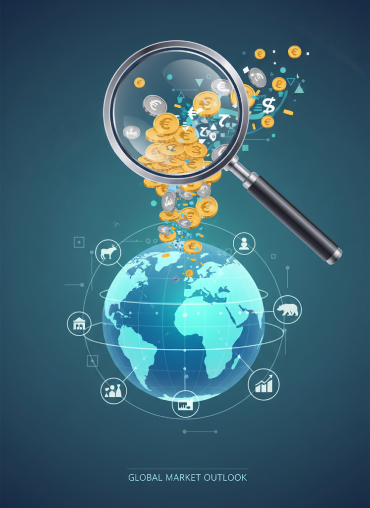 Beste Dividendenaktien 2026: Der einfache Weg für Anleger 1 Fig 1: Symbolbild für den Übergang von der Einzelaktienauswahl zur weltweiten Diversifikation mit ETFs.