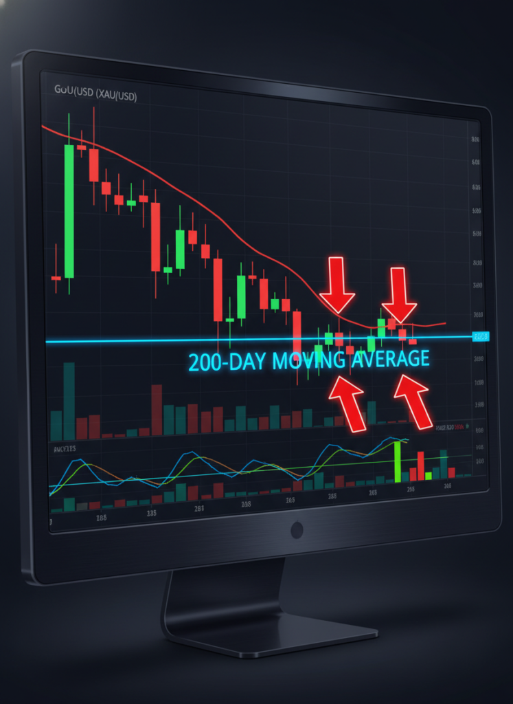 Goldpreis Chartanalyse an der 200-Tage-Linie die nackten zahlen experten charttechnik und der globale sde e20l