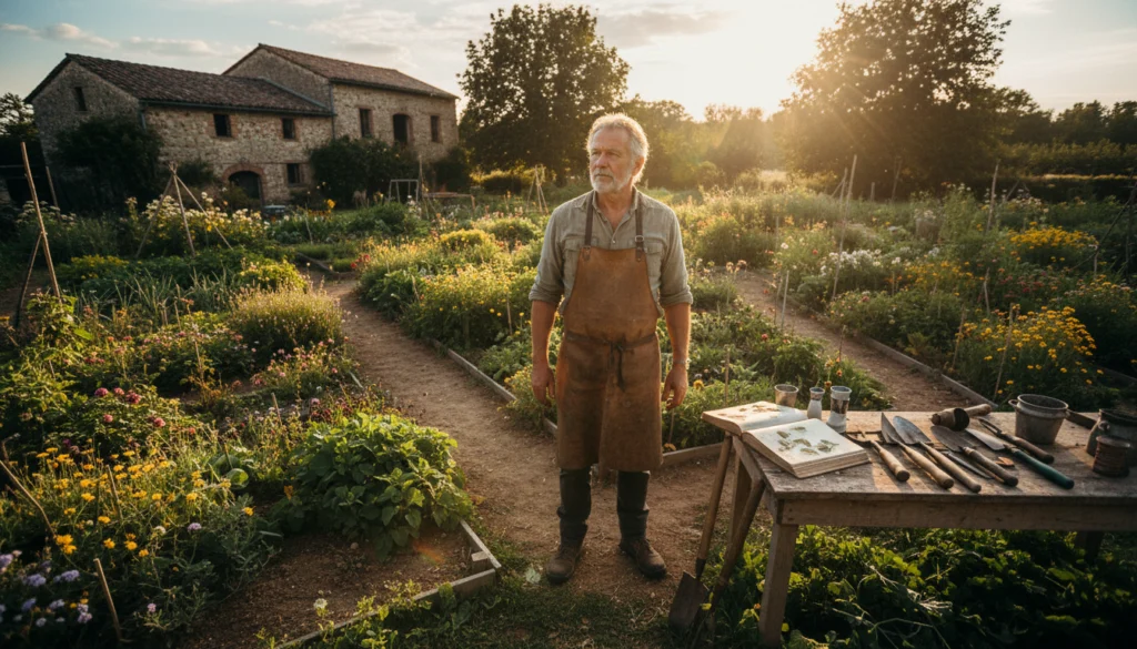 Porträt von Ralle Ender: Ein Rückblick auf das Vermächtnis des bekannten Beet-Bruders und TV-Gärtners.