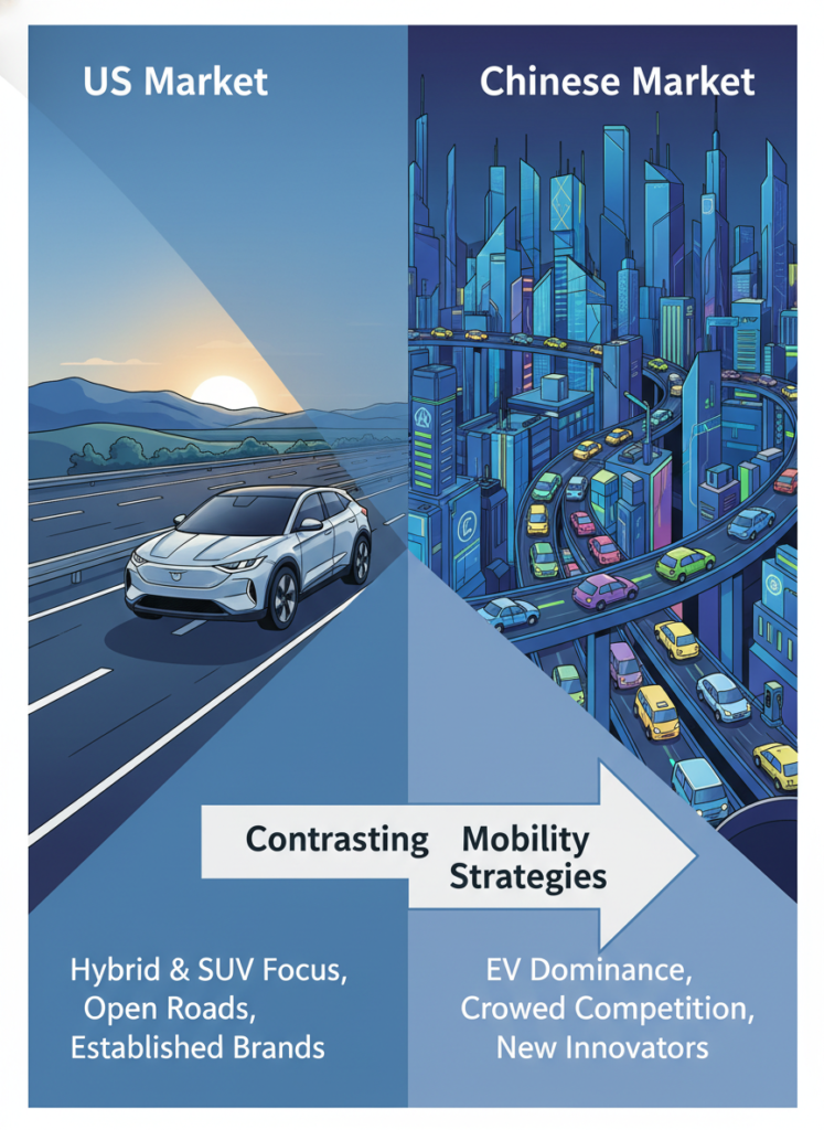Der VW E-Auto Strategiewechsel 2026 & Folgen für Käufer 2 Vergleich der Automärkte in China und den USA