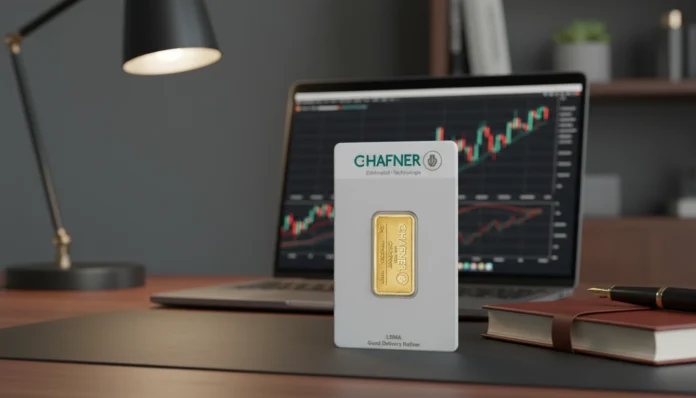 5 Gramm Goldbarren C. Hafner + Echtheitszertifikat - 5 g Gold - Feingold 999.9 - Prägefrisch - LBMA Zertifiziert - Neu