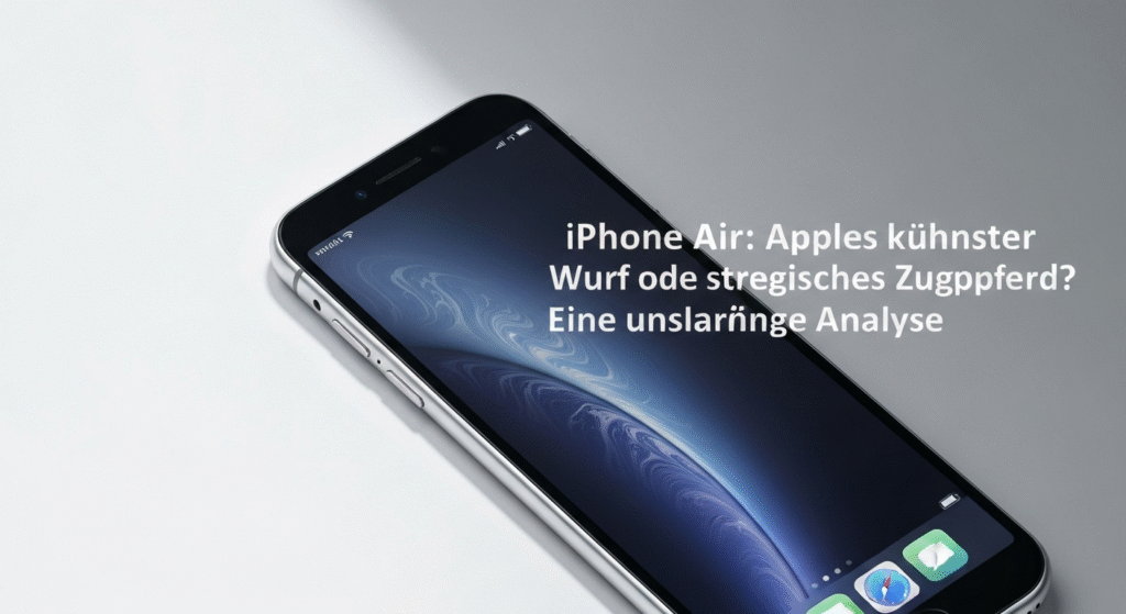 iPhone Air: Apples kühnster Wurf oder strategisches Zugpferd? Eine umfassende Analyse 1 iPhone Air