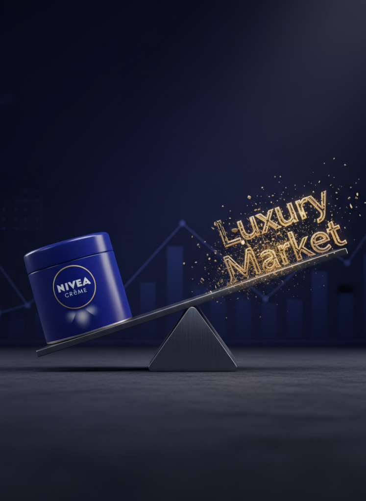 Symbolische Darstellung: Nivea als stabiler Anker vs. bröckelndes Luxussegment Fig 1: Symbolische Darstellung: Nivea als stabiler Anker vs. bröckelndes Luxussegment (Filename: symbolische-darstellung-nivea-als-stabiler-anker-v-2026-03-03-i5sz.webp)