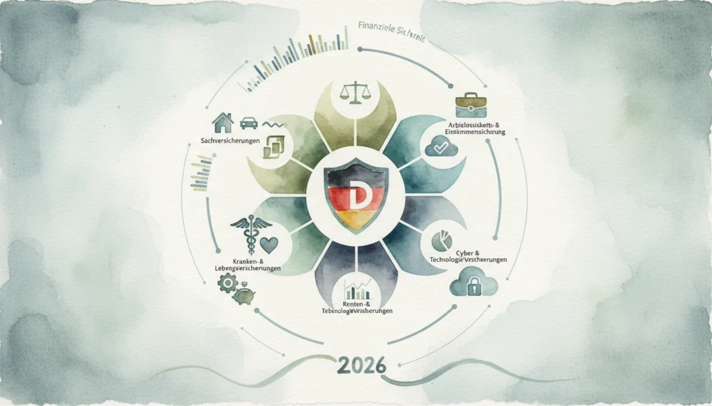 insurance types germany 2026 financial security infographic