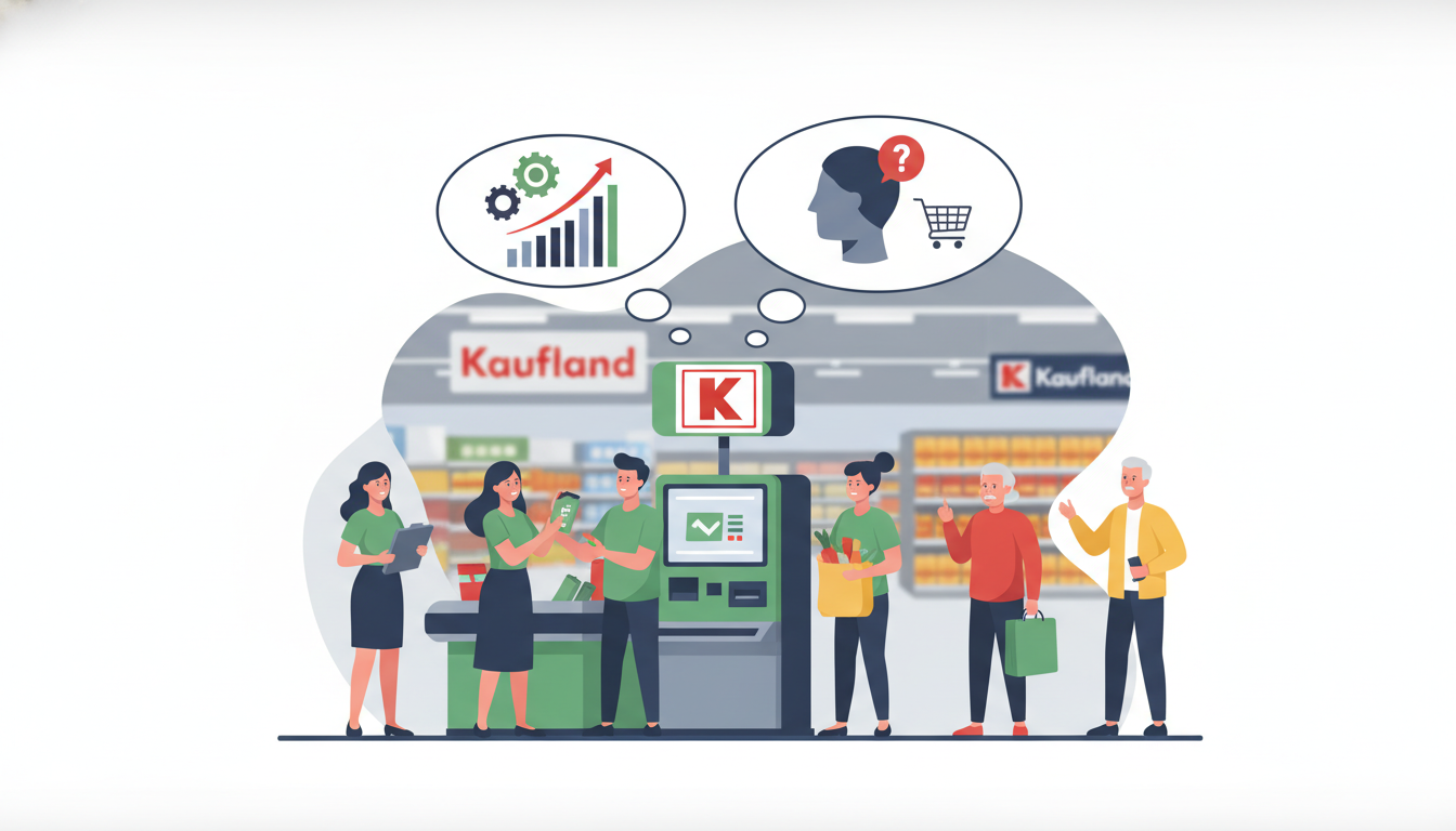 kaufland-self-checkout-rollout-2026-consumer-psychology.webp Kaufland SB-Kassen Rollout 2026: Psychologie an der Kasse visualisiert für Wirtschaft und Verbraucher.