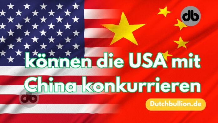 können die USA mit China konkurrieren