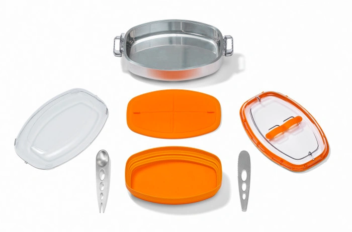Die wasserdichte Edelstahl-Lunchbox: SKWRL-Kit revolutioniert das Mittagessen unterwegs 1 Durchdacht bis ins Detail