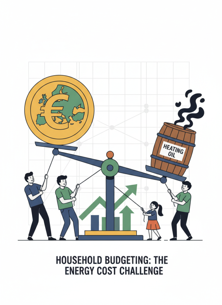 Fig 1: Abwägung von Haushaltsbudget und Heizölkosten