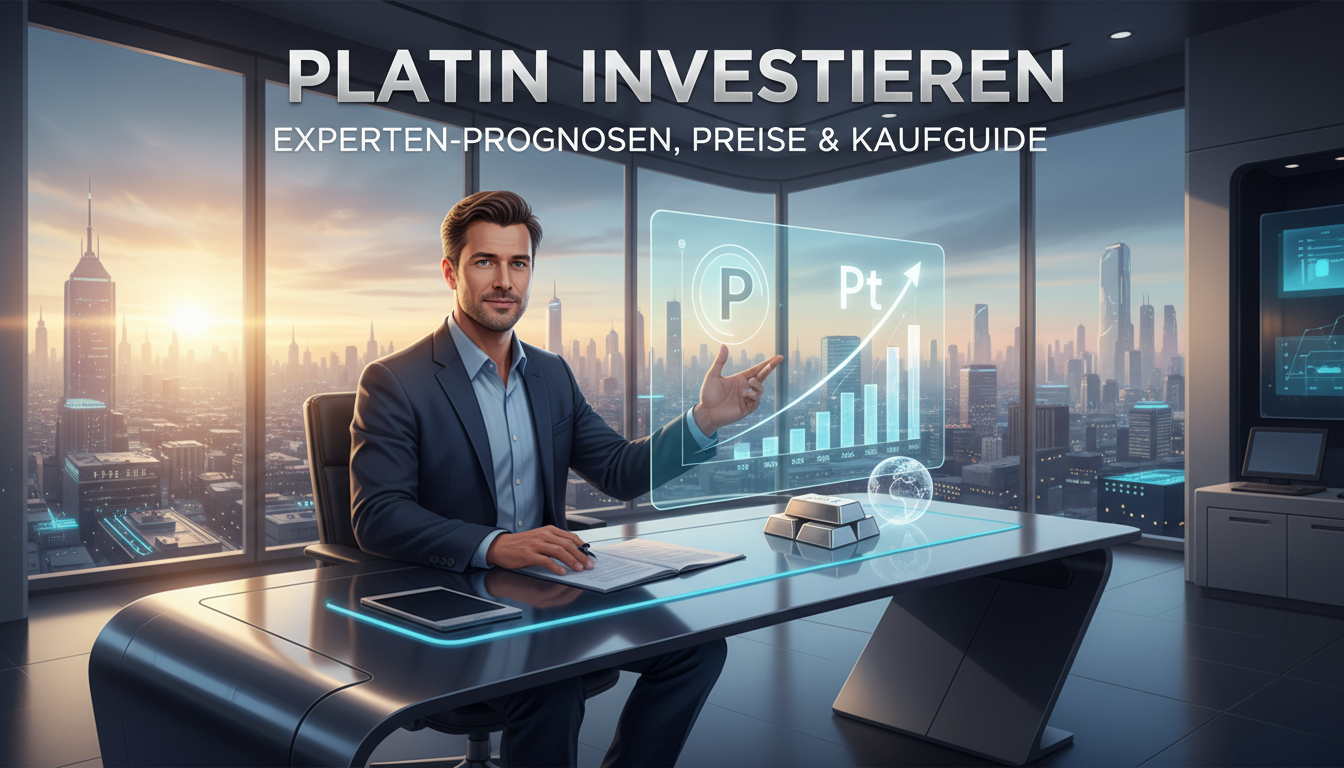 Platin investieren 2026: Experten-Prognosen, Preise & Kaufguide