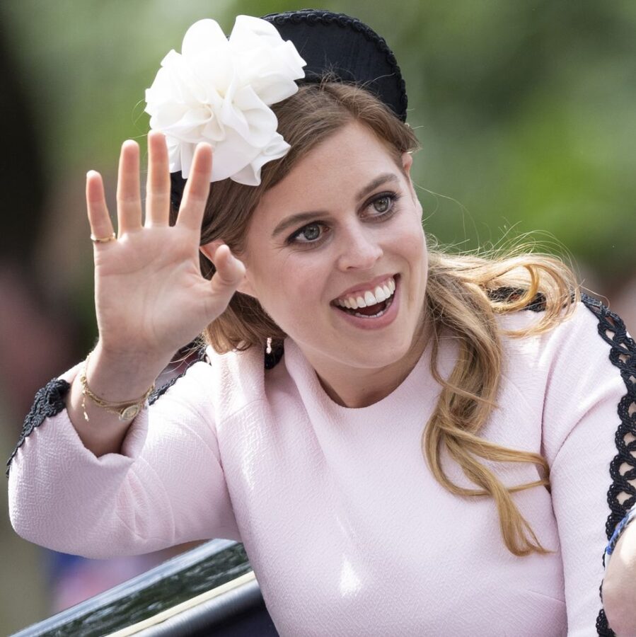 princess beatrice during trooping the colour the queens