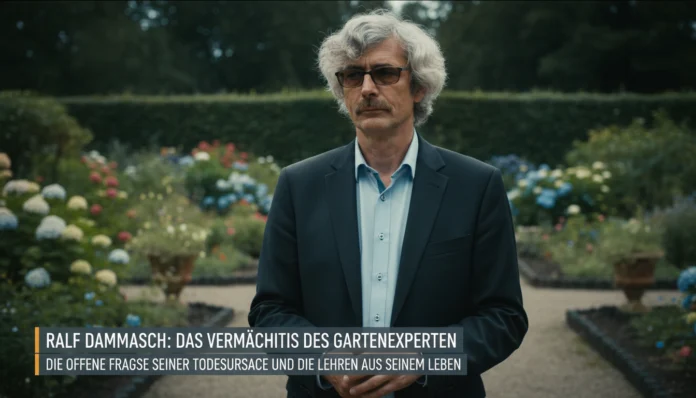 Ralf Dammasch, Gartenexperte im Garten: Kinoreifes Porträt zu seinem Vermächtnis und seiner Todesursache.