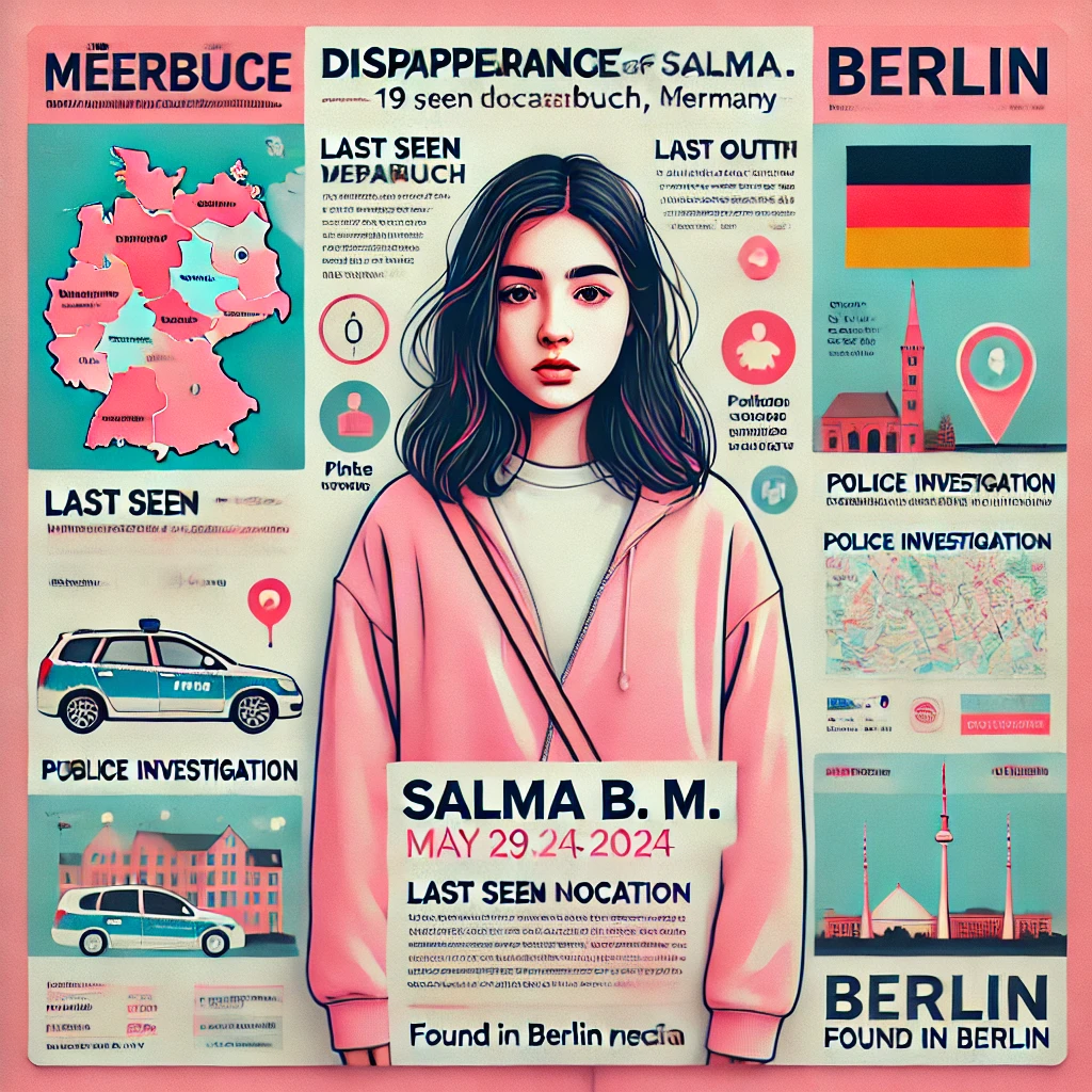 Salma B. M. vermisst: Alles, was