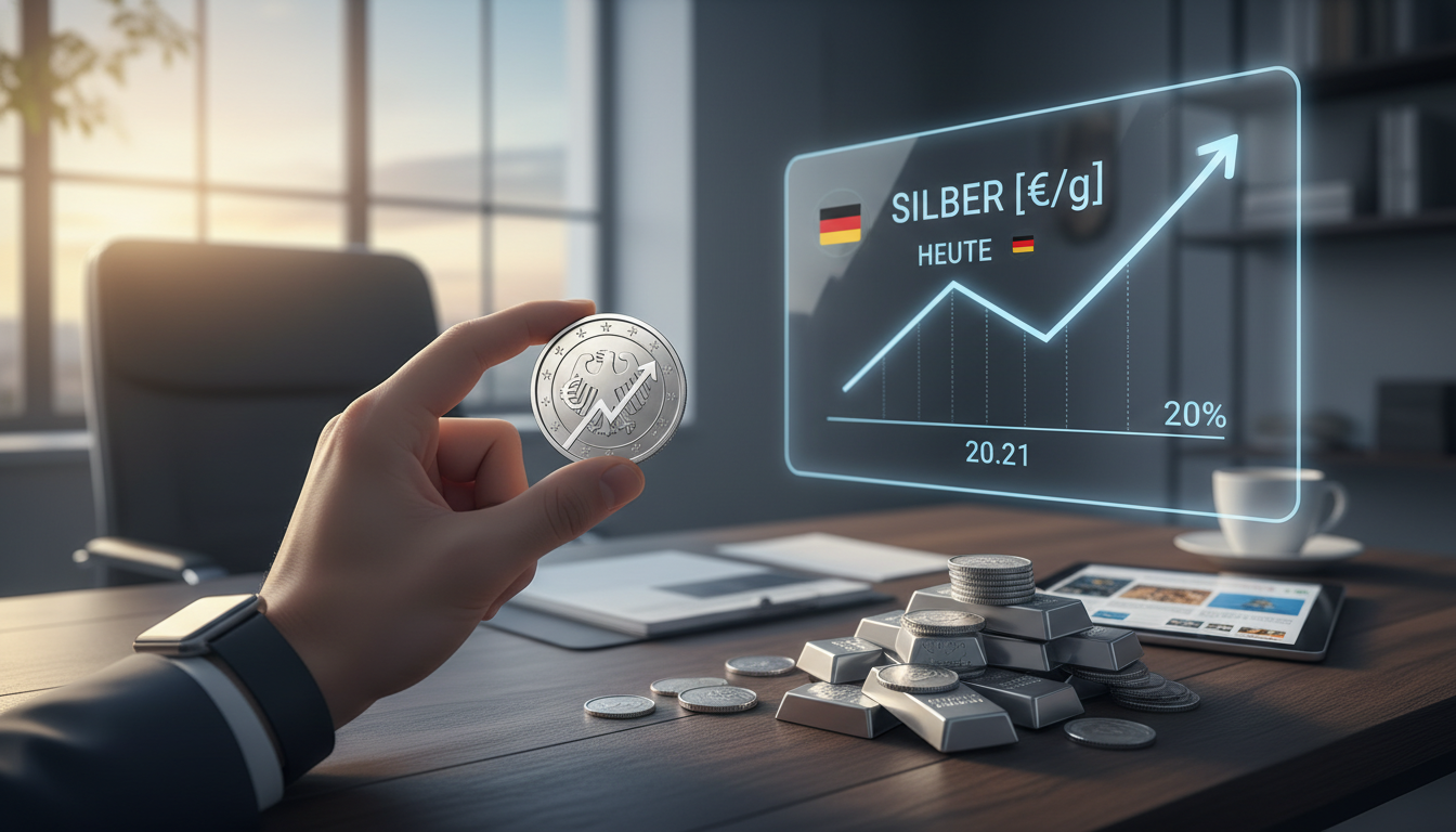 Silberpreis in Deutschland 2026 – Aktueller Silberkurs Silberpreis in Deutschland 2026 – Aktueller Silberkurs