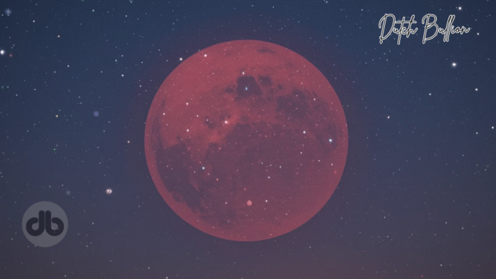 totale mondfinsternis blutmond