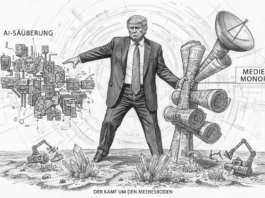 Donald Trump dominiert KI-Elemente, Medien-Monopole und Tiefsee-Bergbau im Kampf um den Meeresboden 2026.