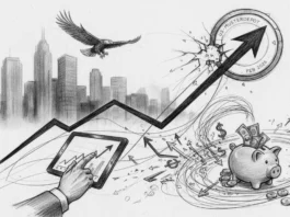 US-Musterdepot bricht Rekorde: Was der Februar-Höhenflug 2026 für Ihr Portfolio bedeutet US-Musterdepot im Rekordhoch: Ein Pfeil durchstößt ein Ziel mit Februar 2026 über einem Portfolio-Sparschwein.