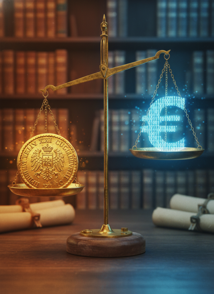 Wie wirkt sich der digitale Euro auf meinen physischen Goldbesitz aus? 1 wie wirkt sich der digitale euro auf meinen physischen goldb qcb1